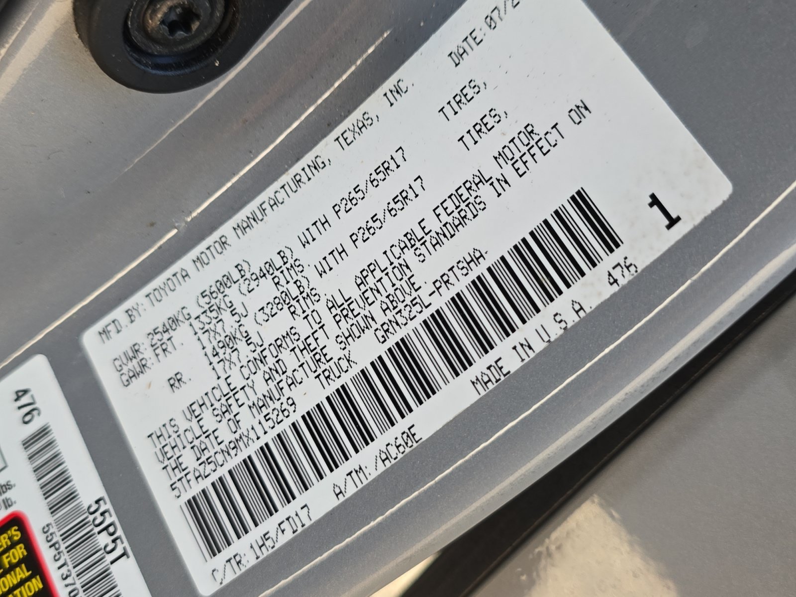 Used 2021 Toyota Tacoma TRD Sport RWD image 32