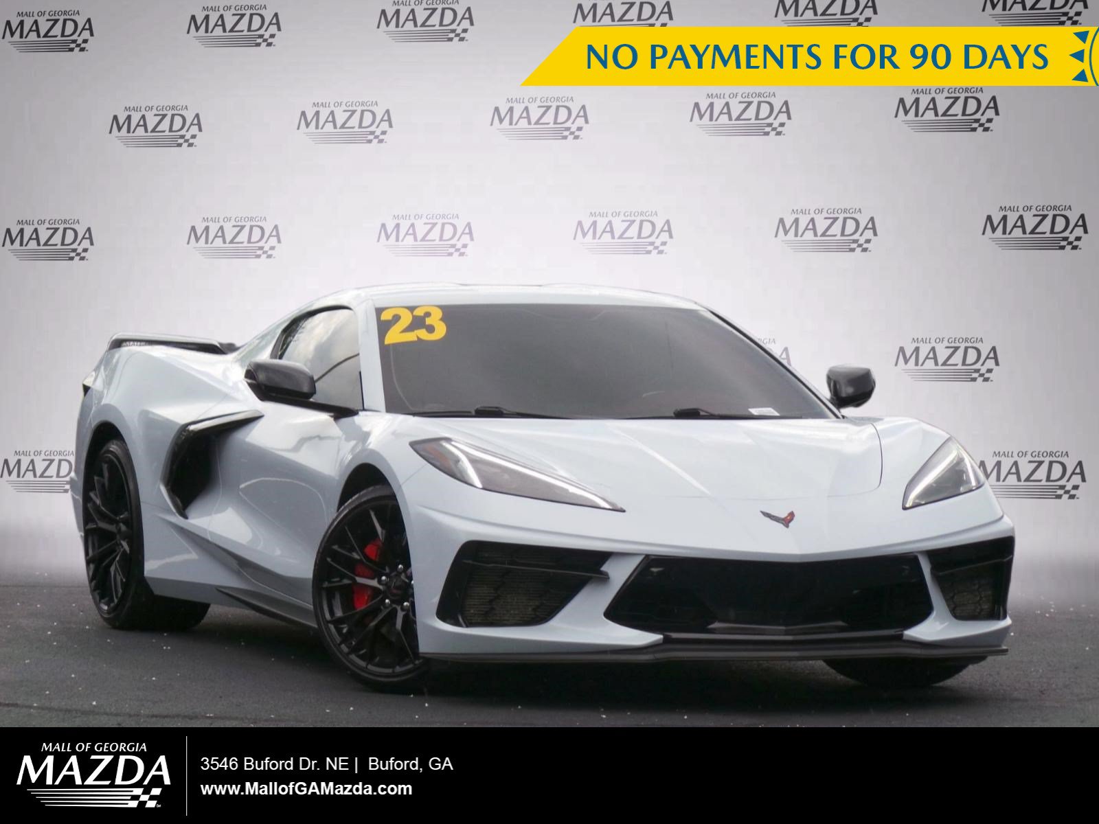 Used 2023 Chevrolet Corvette Stingray Premium Cpe w/ Z51 Performance Package RWD image 1