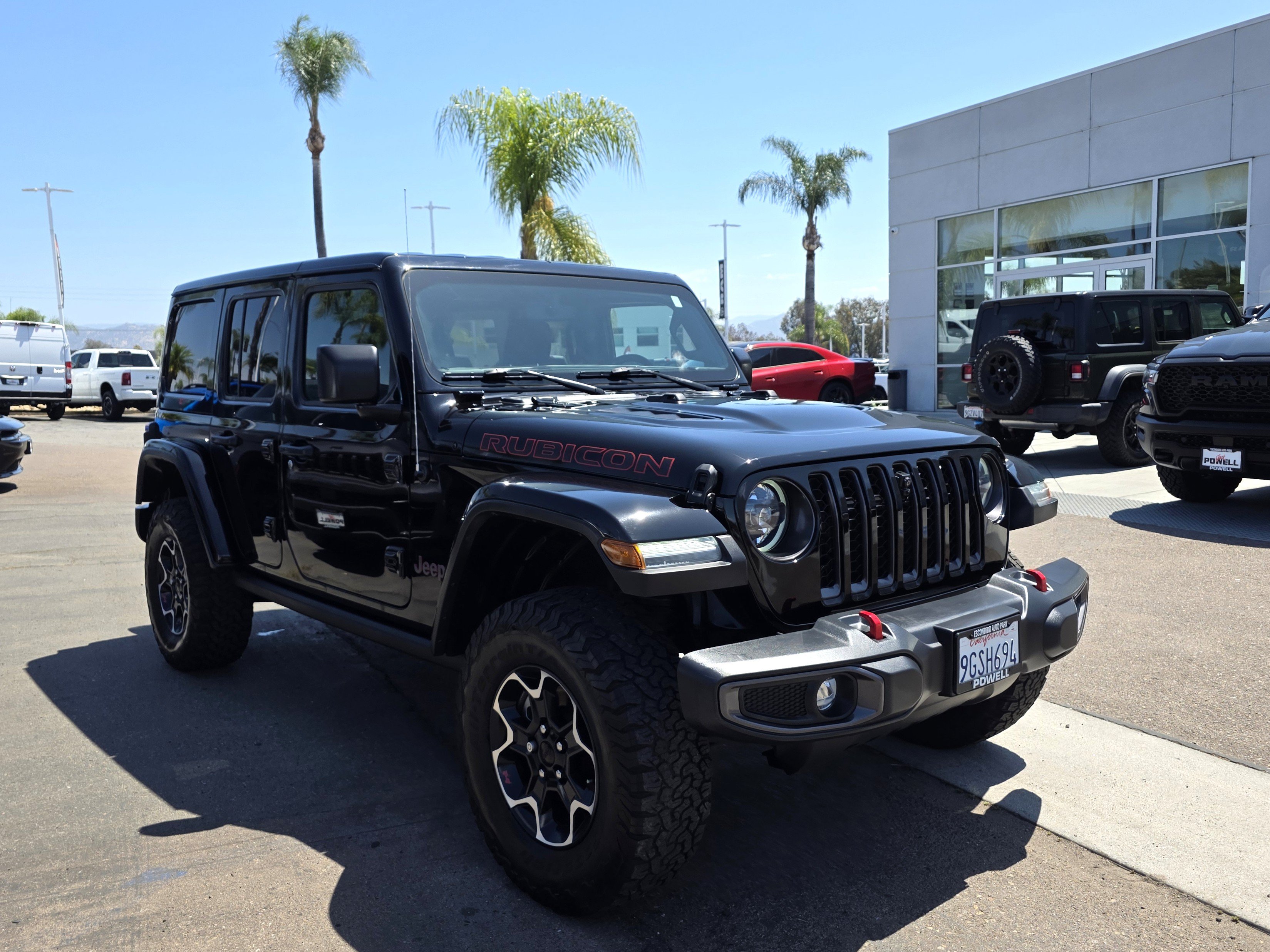 Used 2023 Jeep Wrangler Unlimited Rubicon w/ LED Lighting Group AWD/4WD image 6