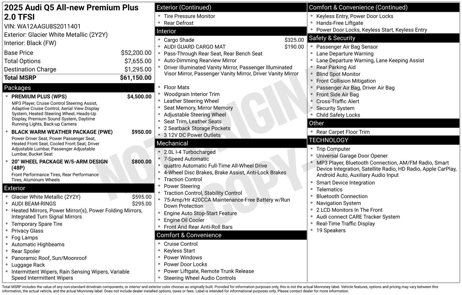 Certified 2025 Audi Q5 Premium w/ Premium Plus AWD/4WD image 32