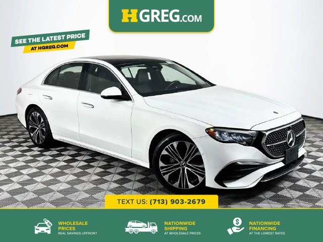 Used 2024 Mercedes-Benz E 350 4MATIC Sedan w/ Winter Package image 1