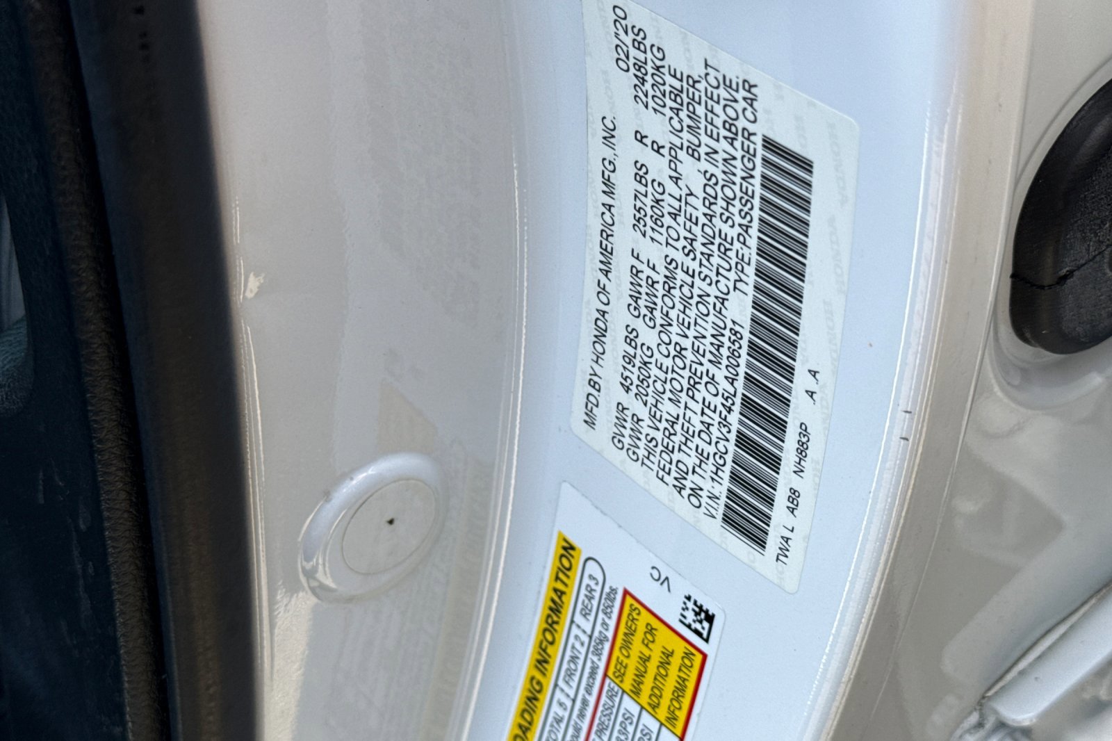 Used 2020 Honda Accord EX image 28