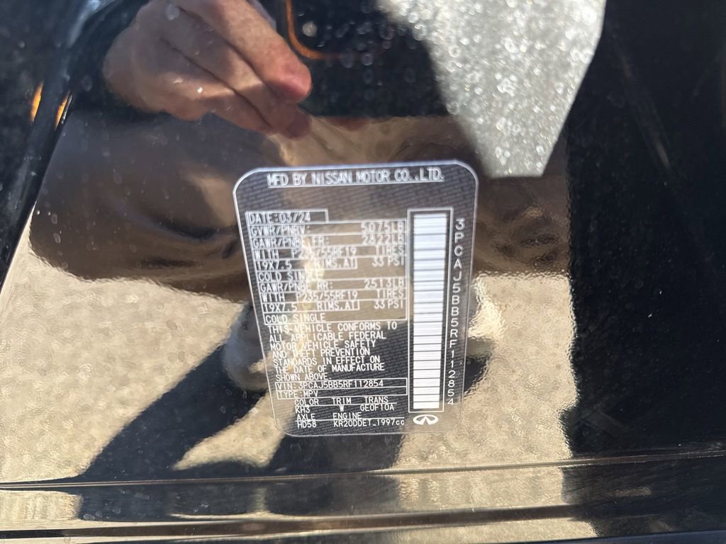 Used 2024 INFINITI QX50 Luxe image 40