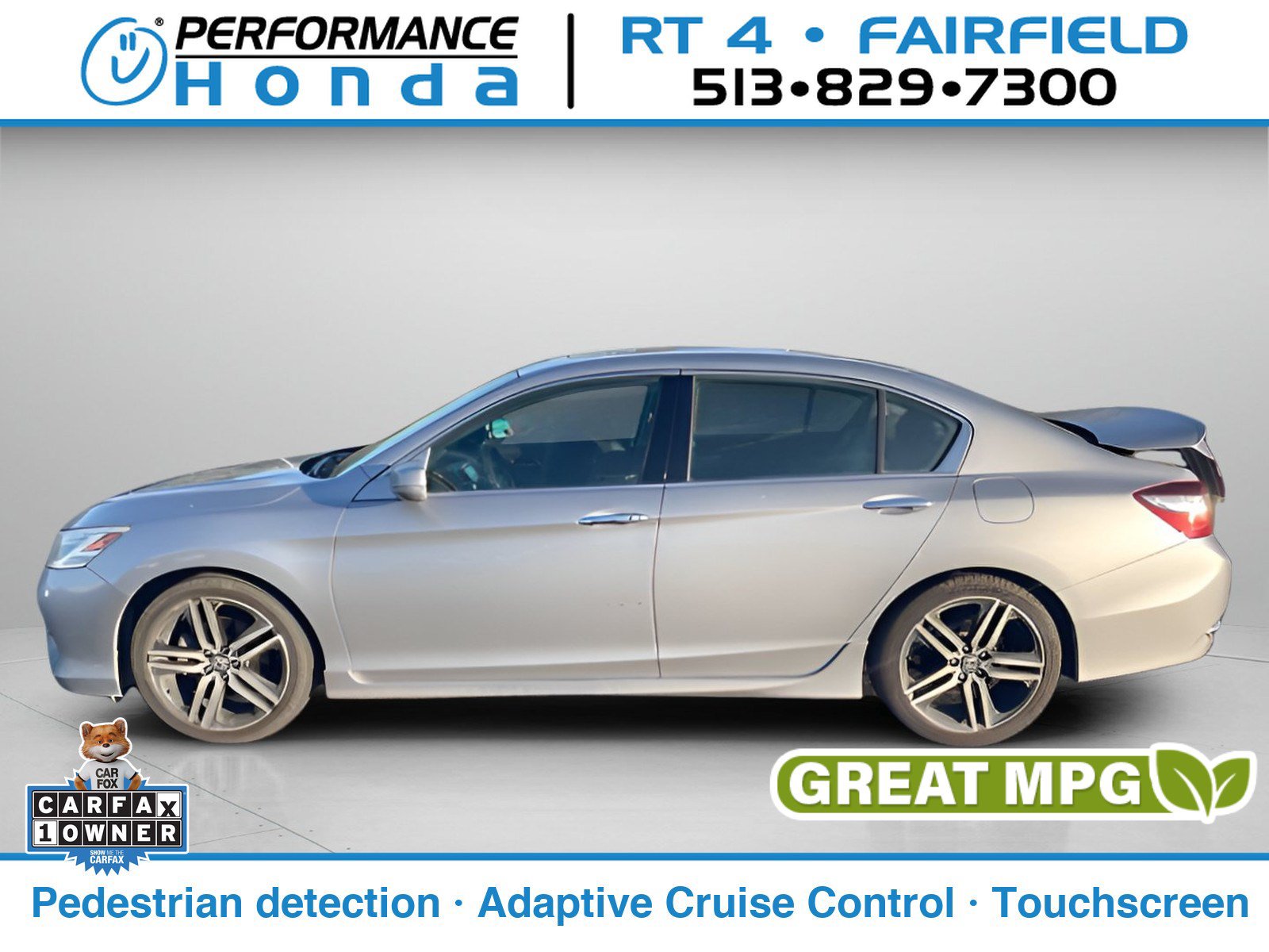 Used 2017 Honda Accord Touring image 1