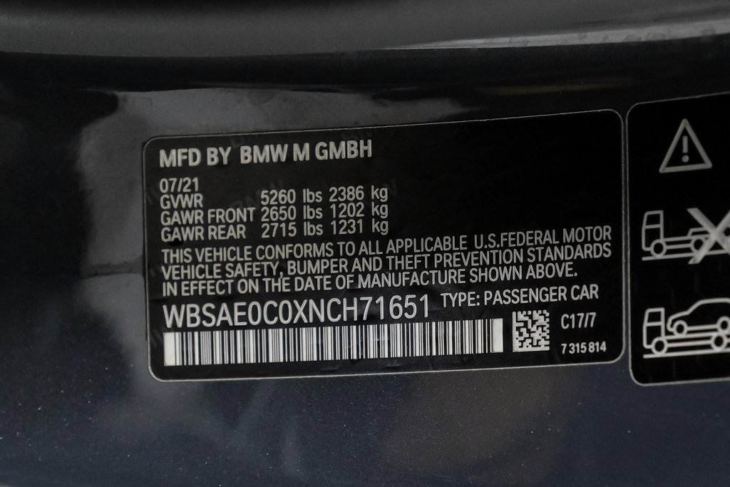 Used 2022 BMW M8 Competition w/ M Carbon Exterior Package image 57