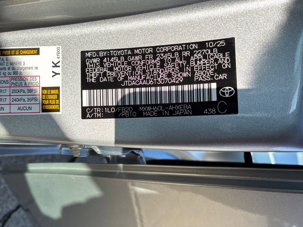 New 2026 Toyota Prius LE image 44