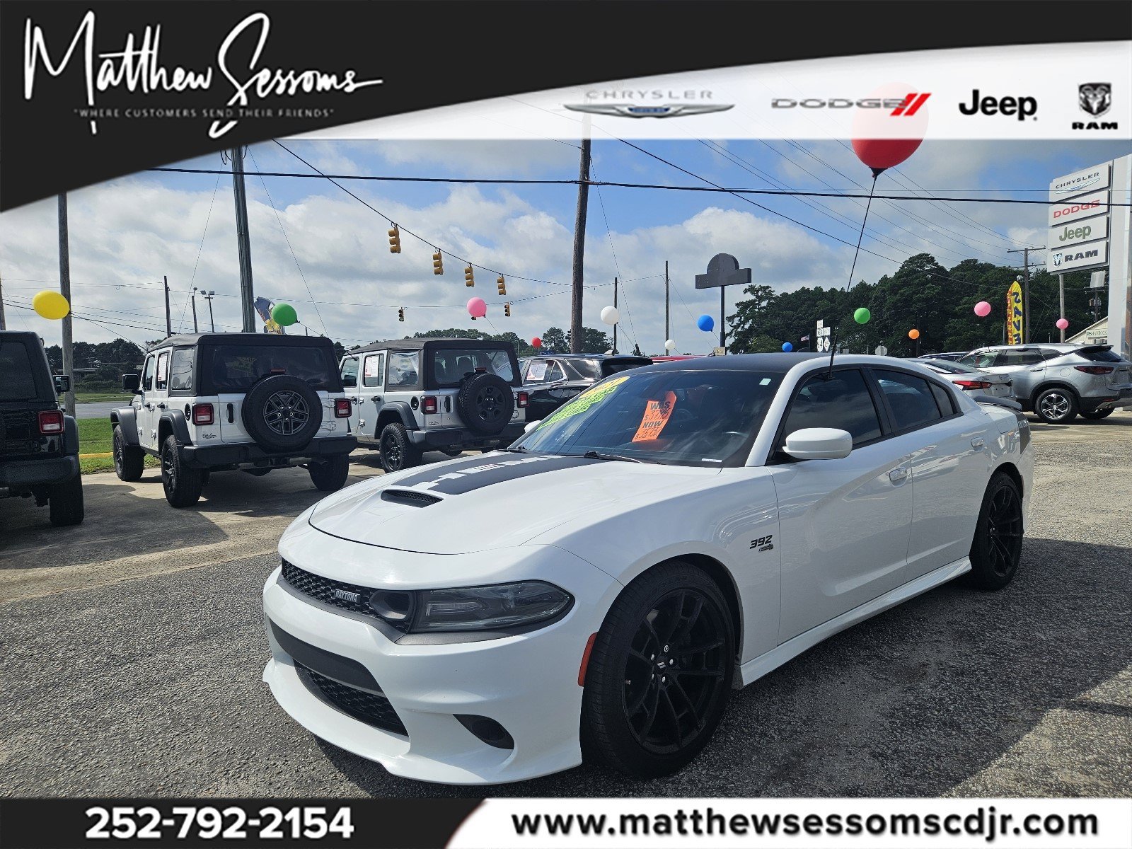 Used 2021 Dodge Charger Scat Pack w/ Daytona Edition Group RWD image 1