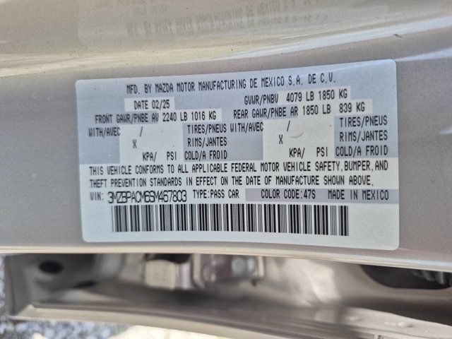 Used 2025 MAZDA MAZDA3 s FWD image 35