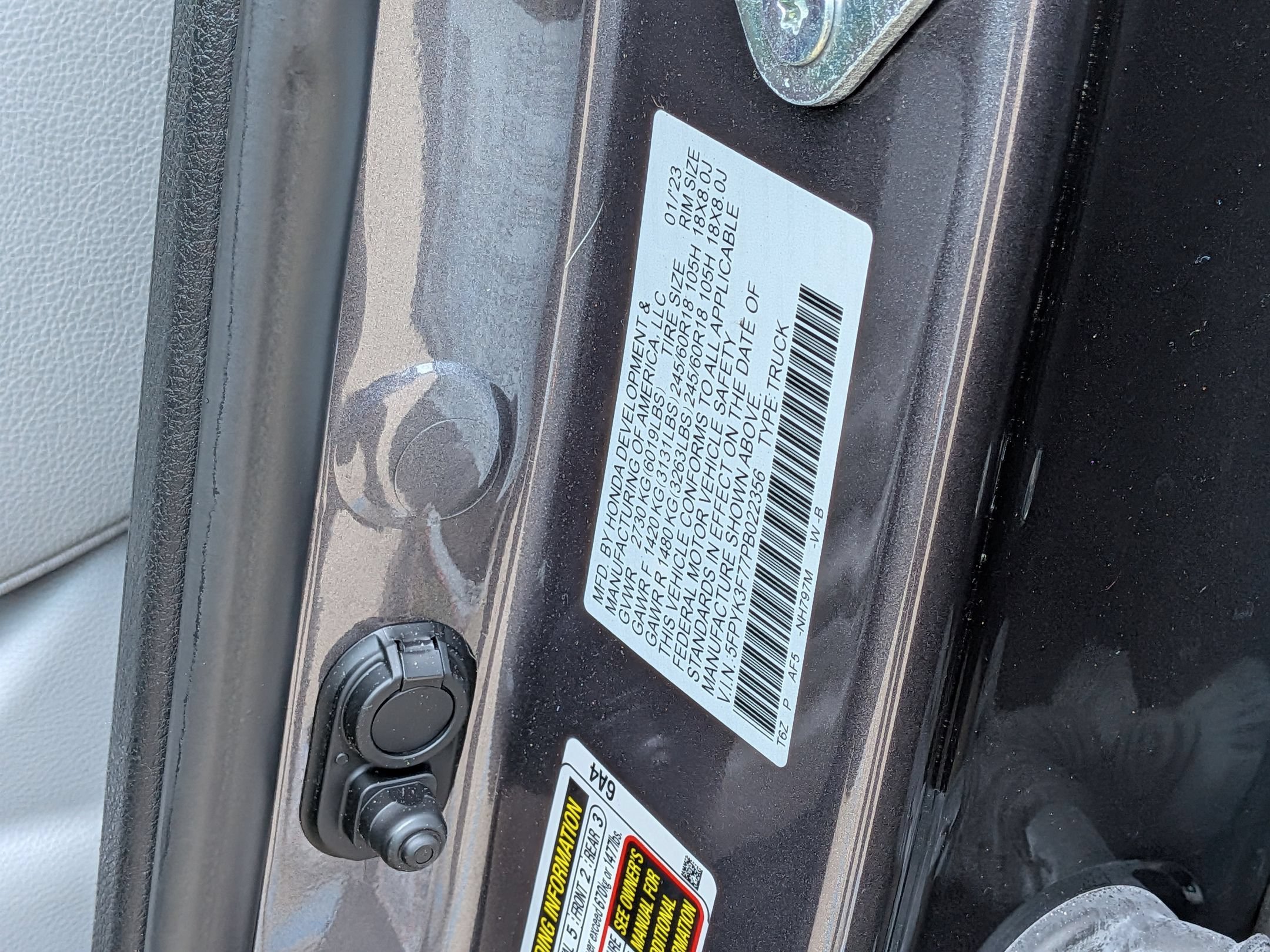 Certified 2023 Honda Ridgeline RTL-E image 33