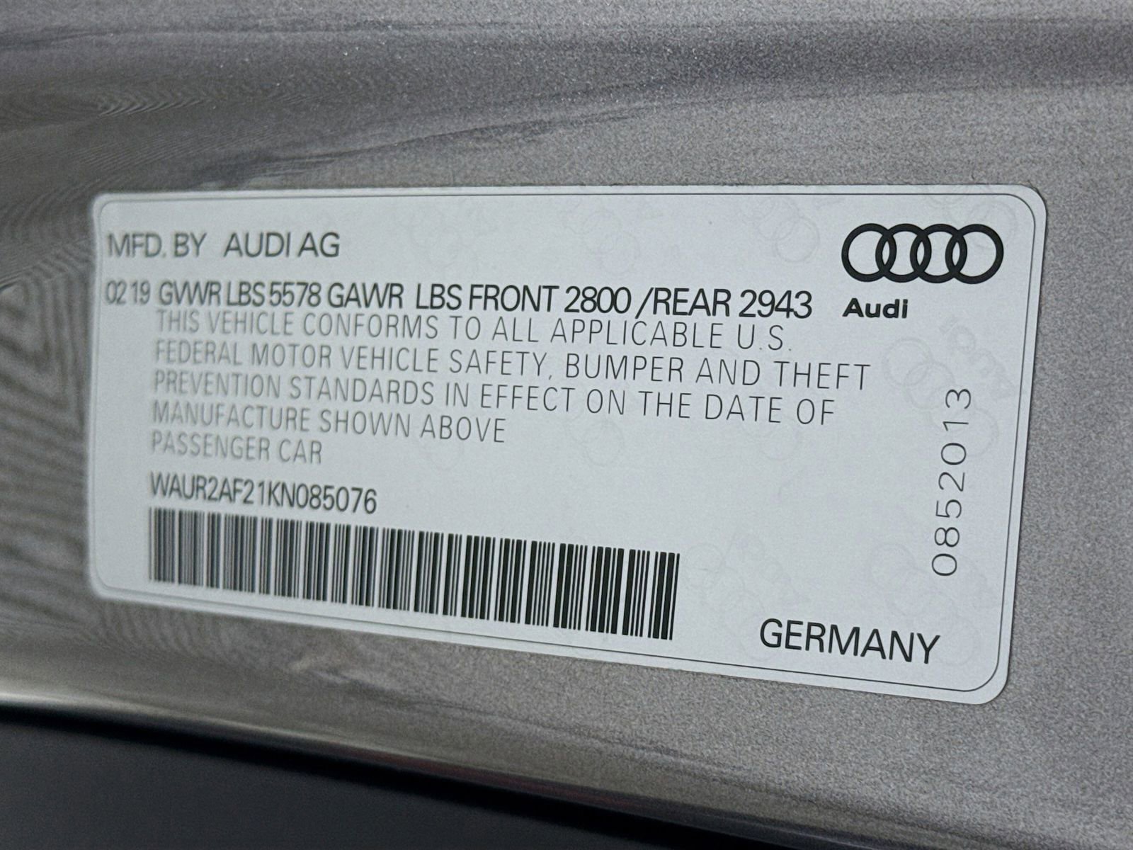 Used 2019 Audi A7 3.0T Premium Plus w/ Premium Plus Package image 33