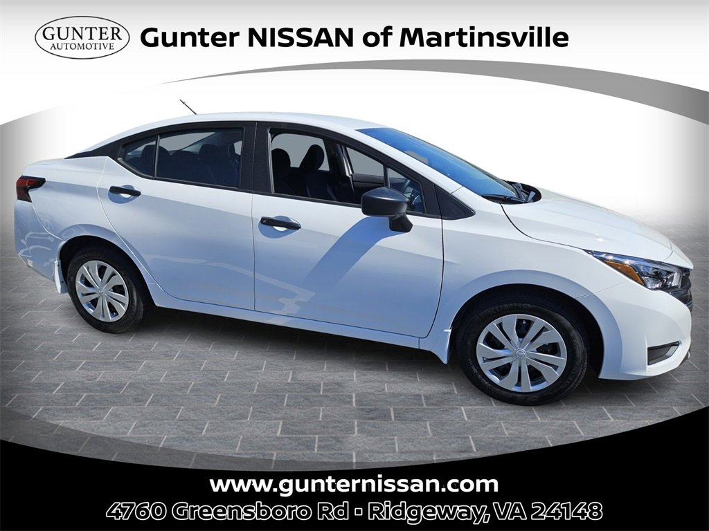 New 2025 Nissan Versa S w/ Trunk Package