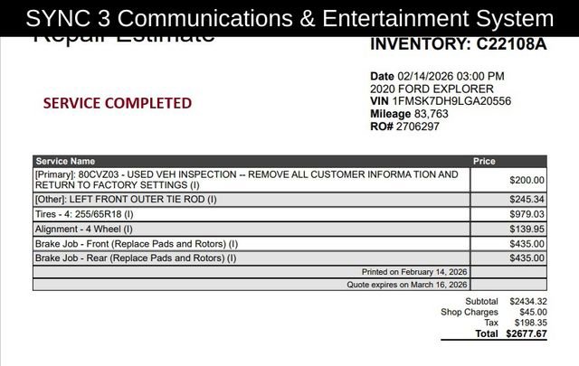 Used 2020 Ford Explorer XLT w/ Comfort Package image 9