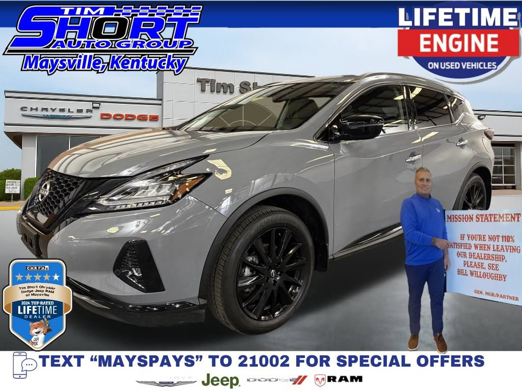 Used 2024 Nissan Murano SV w/ SV Midnight Edition Package image 1