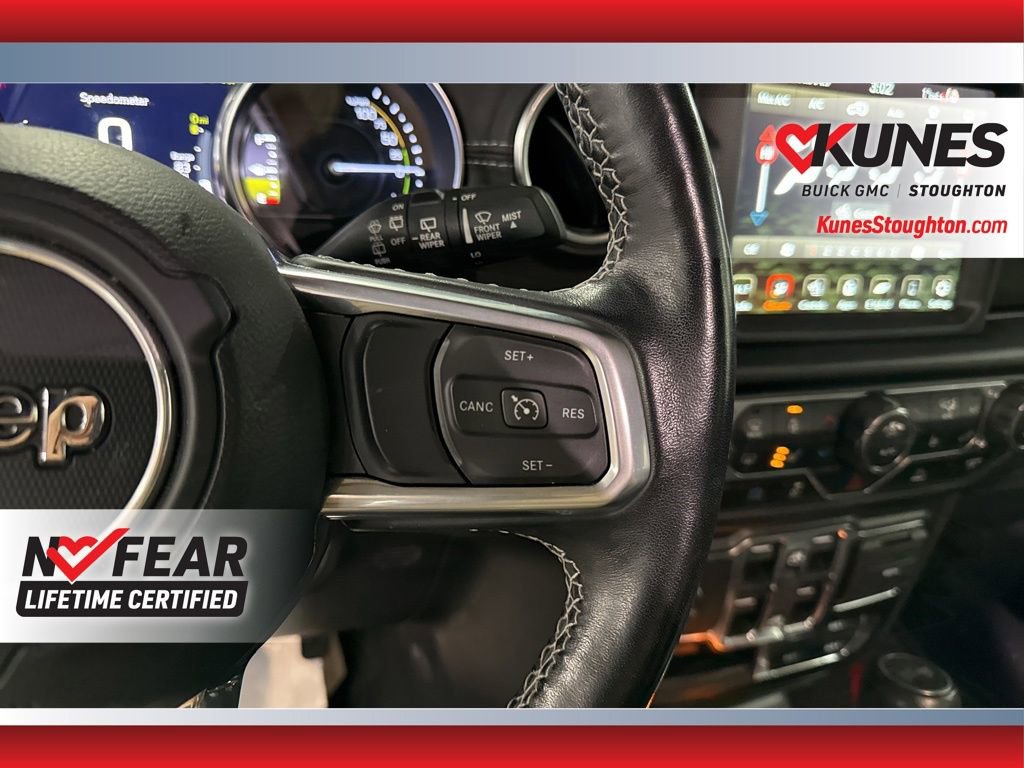 Used 2021 Jeep Wrangler Unlimited Sahara 4xe w/ Cold Weather Group image 27