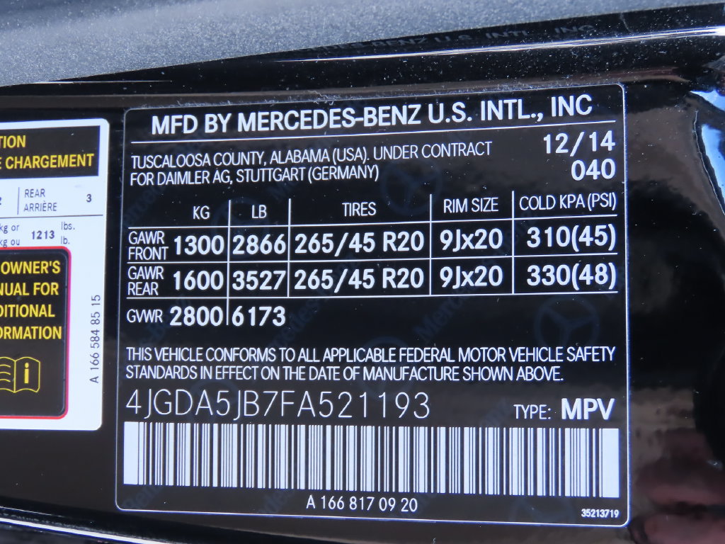 Used 2015 Mercedes-Benz ML 350 2WD image 21
