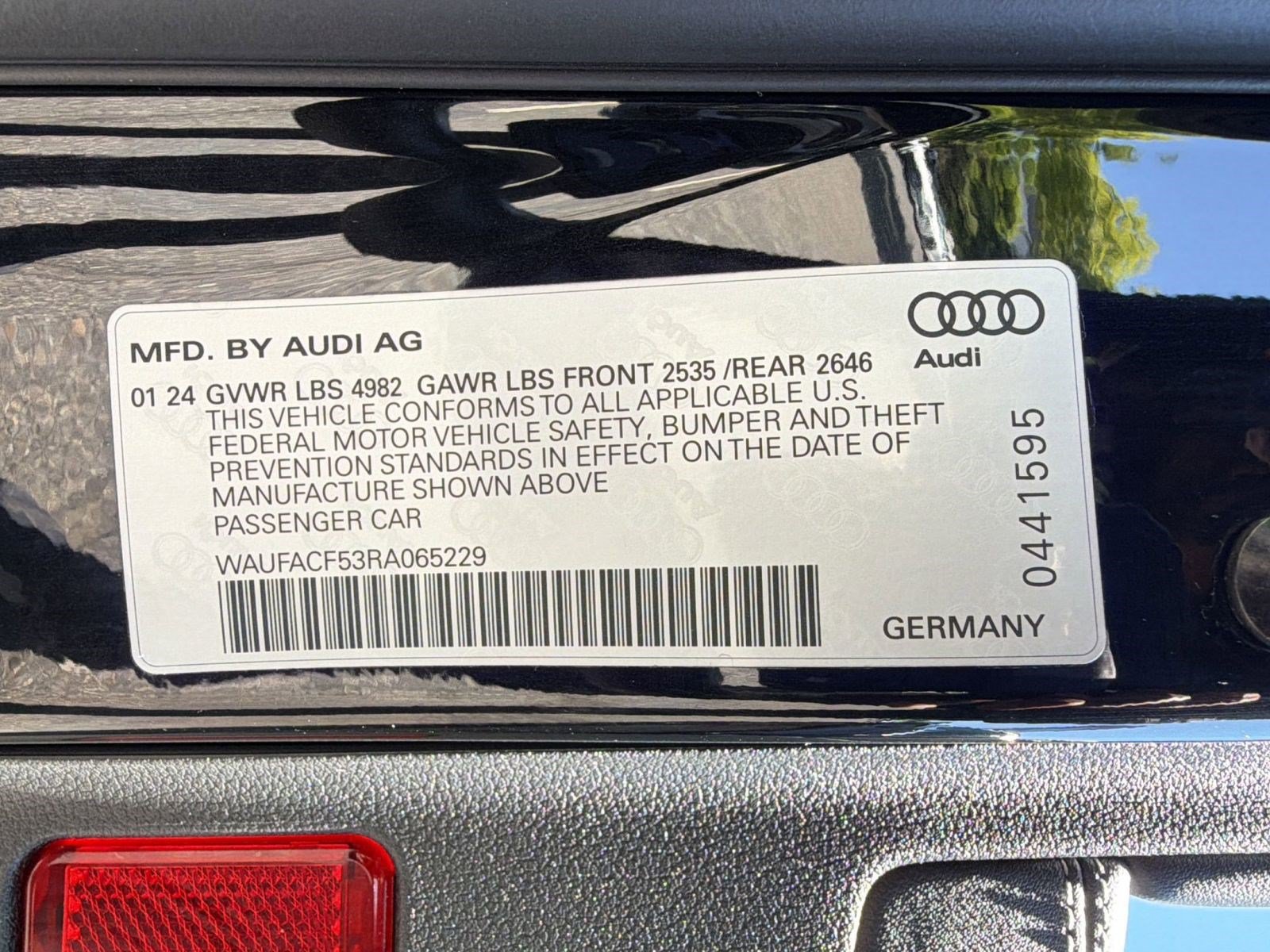 Used 2024 Audi A5 2.0T Premium Plus w/ Premium Plus AWD/4WD image 20