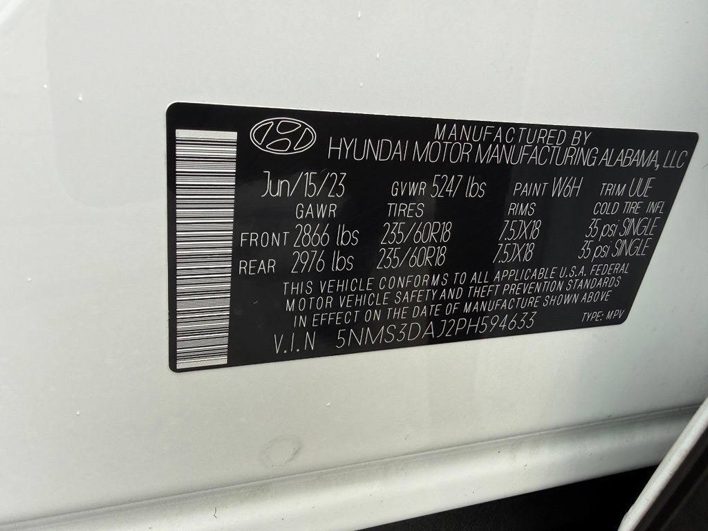 Used 2023 Hyundai Santa Fe SEL w/ Premium Package AWD/4WD image 39