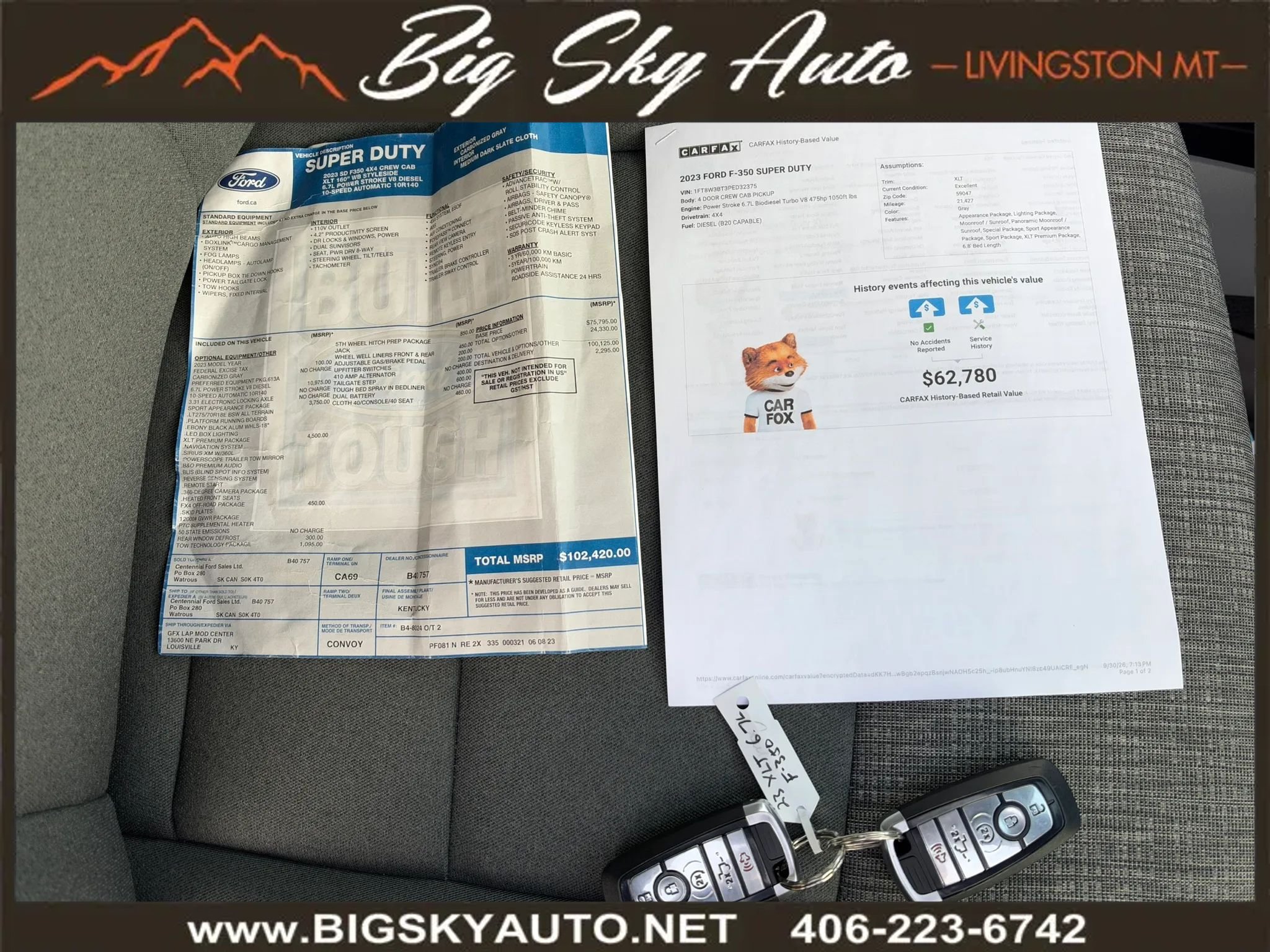 Used 2023 Ford F350 XLT w/ XLT Premium Package AWD/4WD image 26