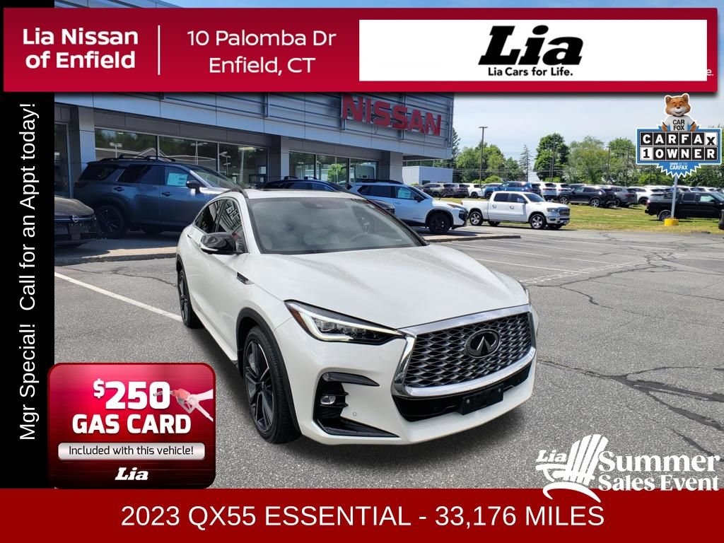Used 2023 INFINITI QX55 Essential AWD/4WD image 1