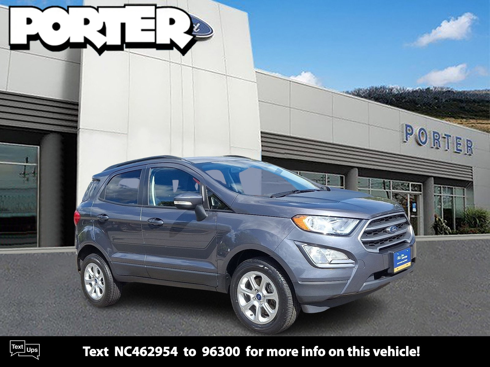 Certified 2022 Ford EcoSport SE