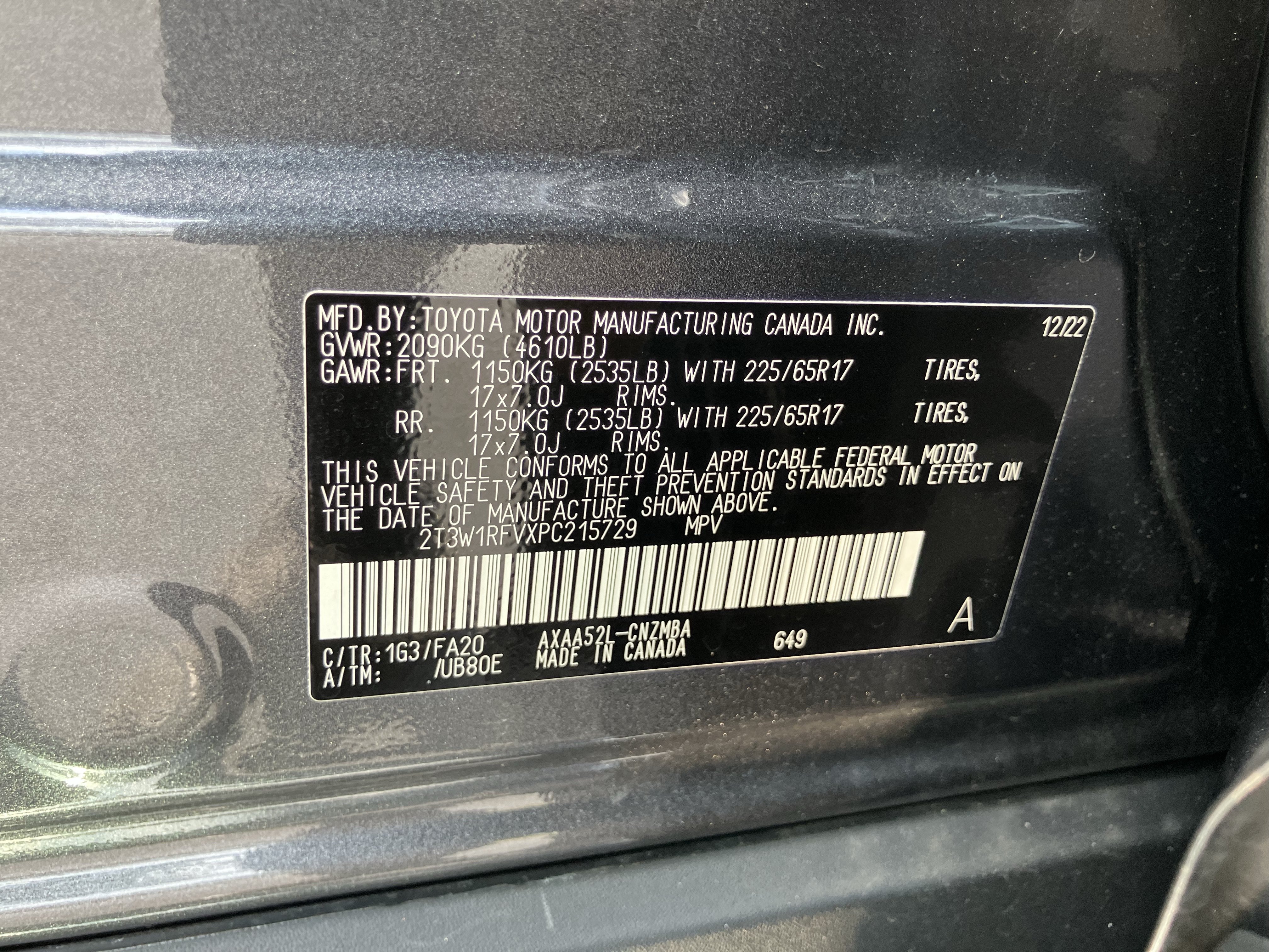 Used 2023 Toyota RAV4 XLE w/ Convenience Package FWD image 37