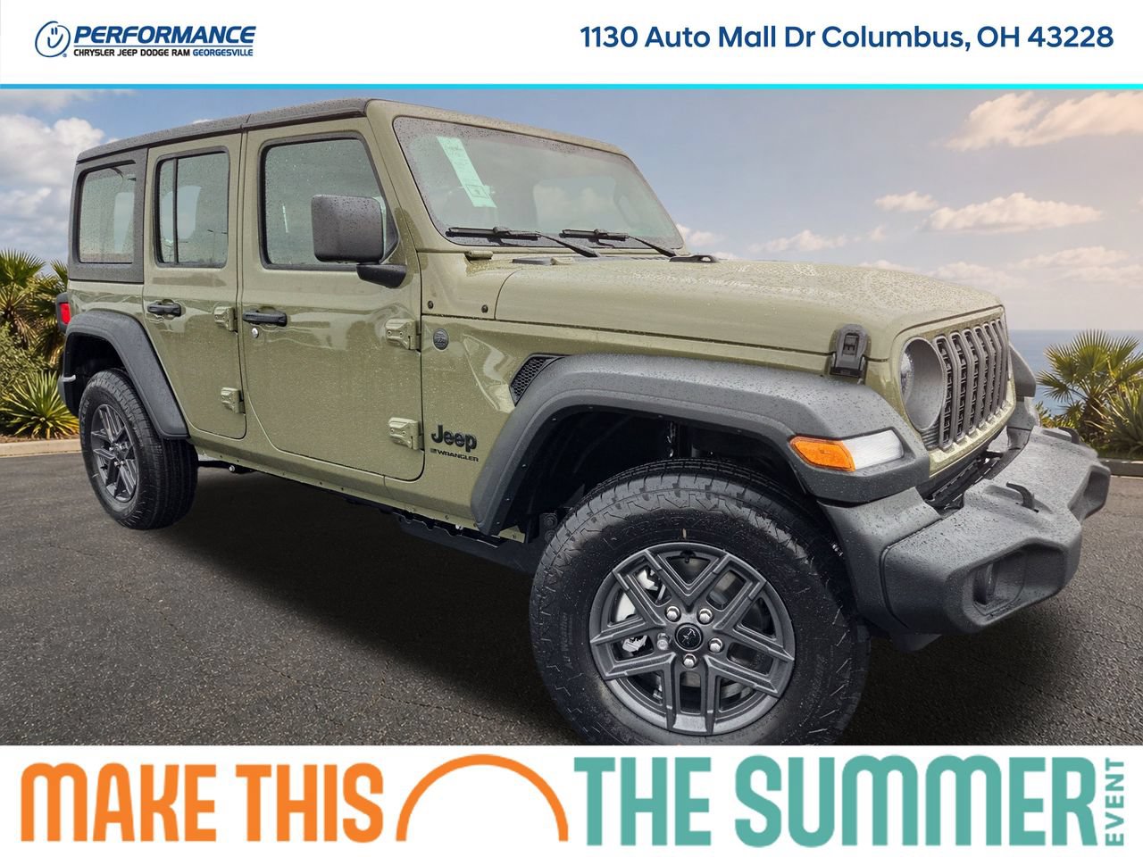 New 2026 Jeep Wrangler Unlimited Sport