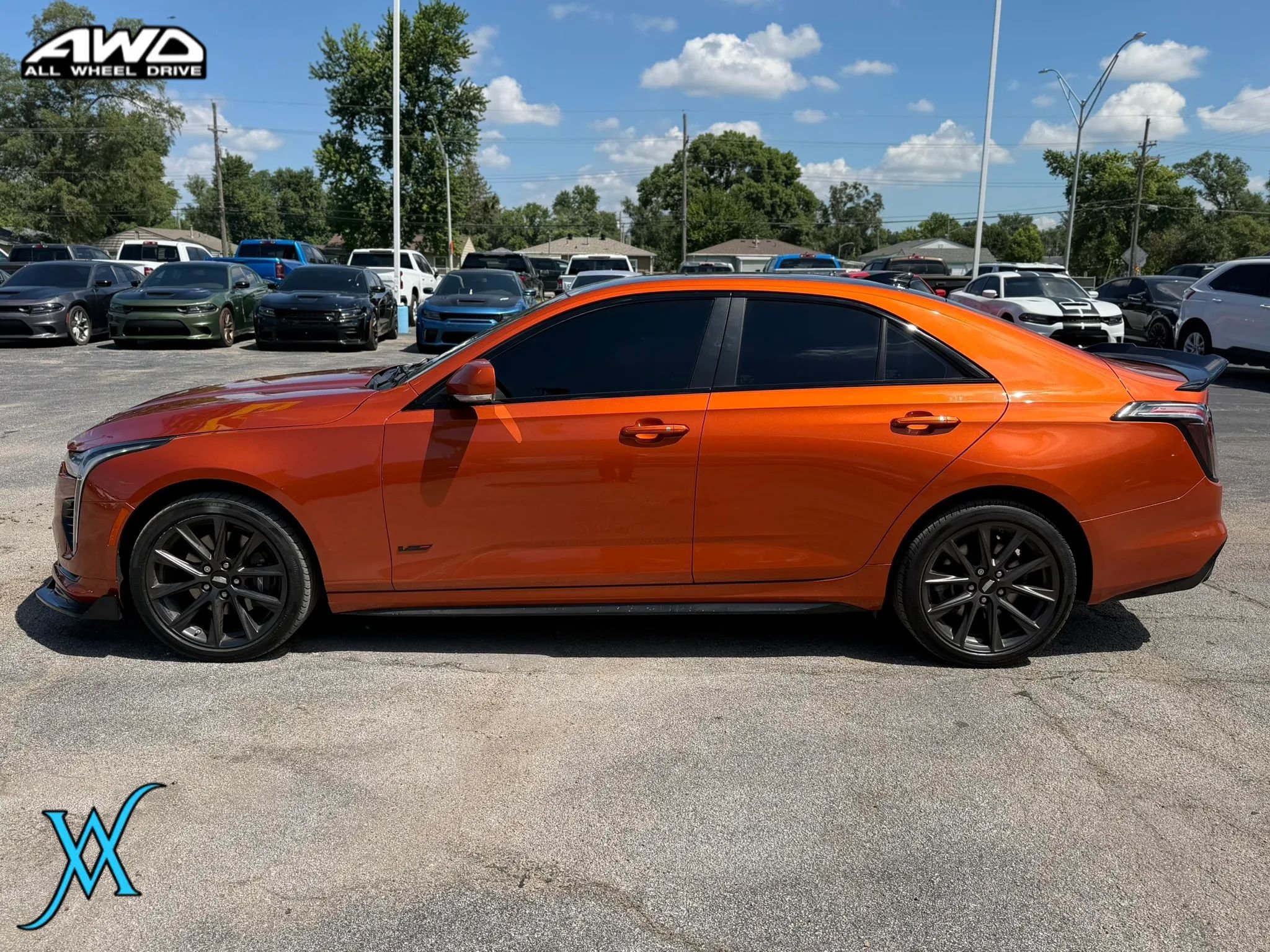 Used 2023 Cadillac CT4 V w/ Technology Package AWD/4WD image 4