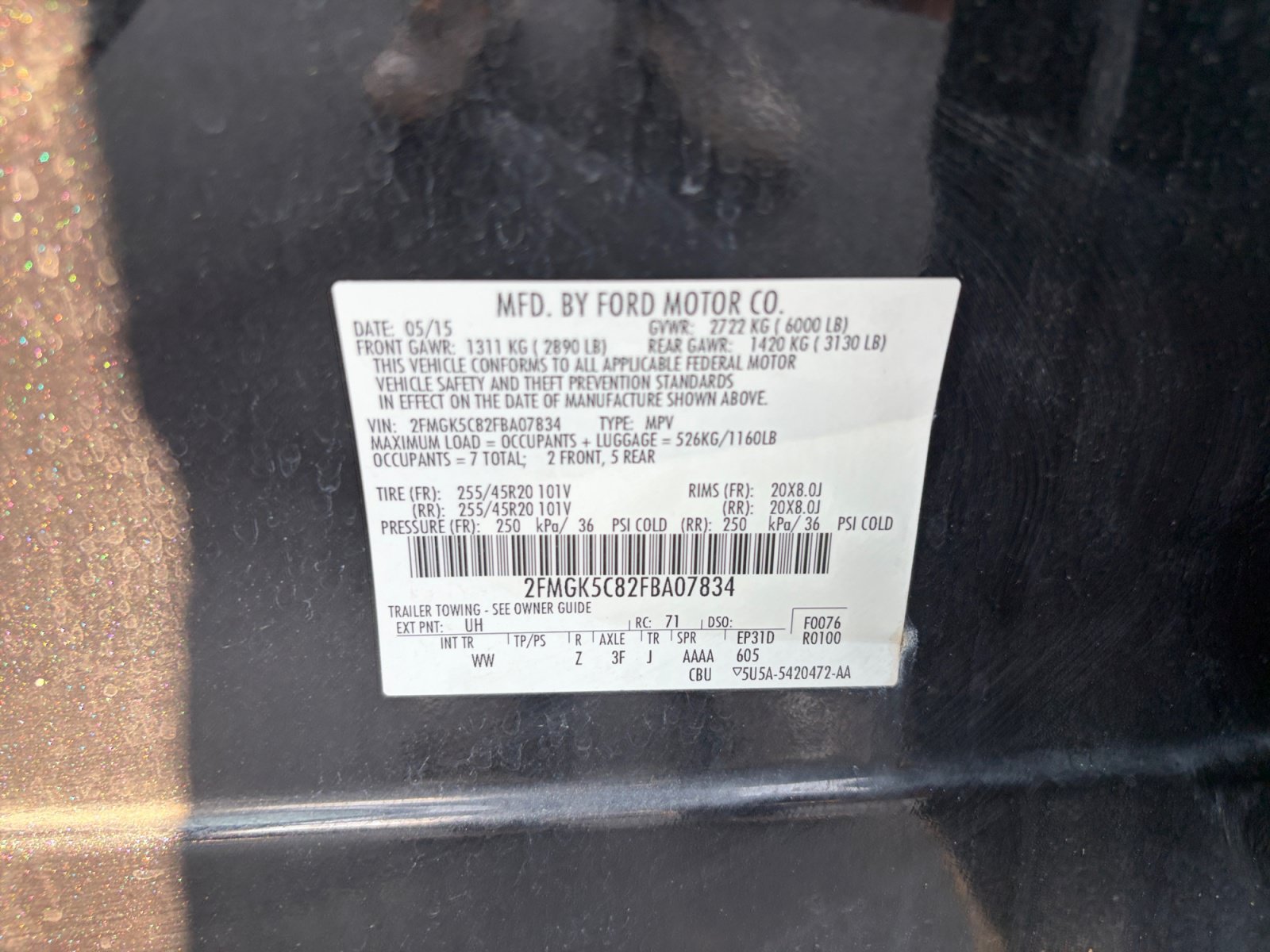 Used 2015 Ford Flex SEL w/ Equipment Group 202A FWD image 32