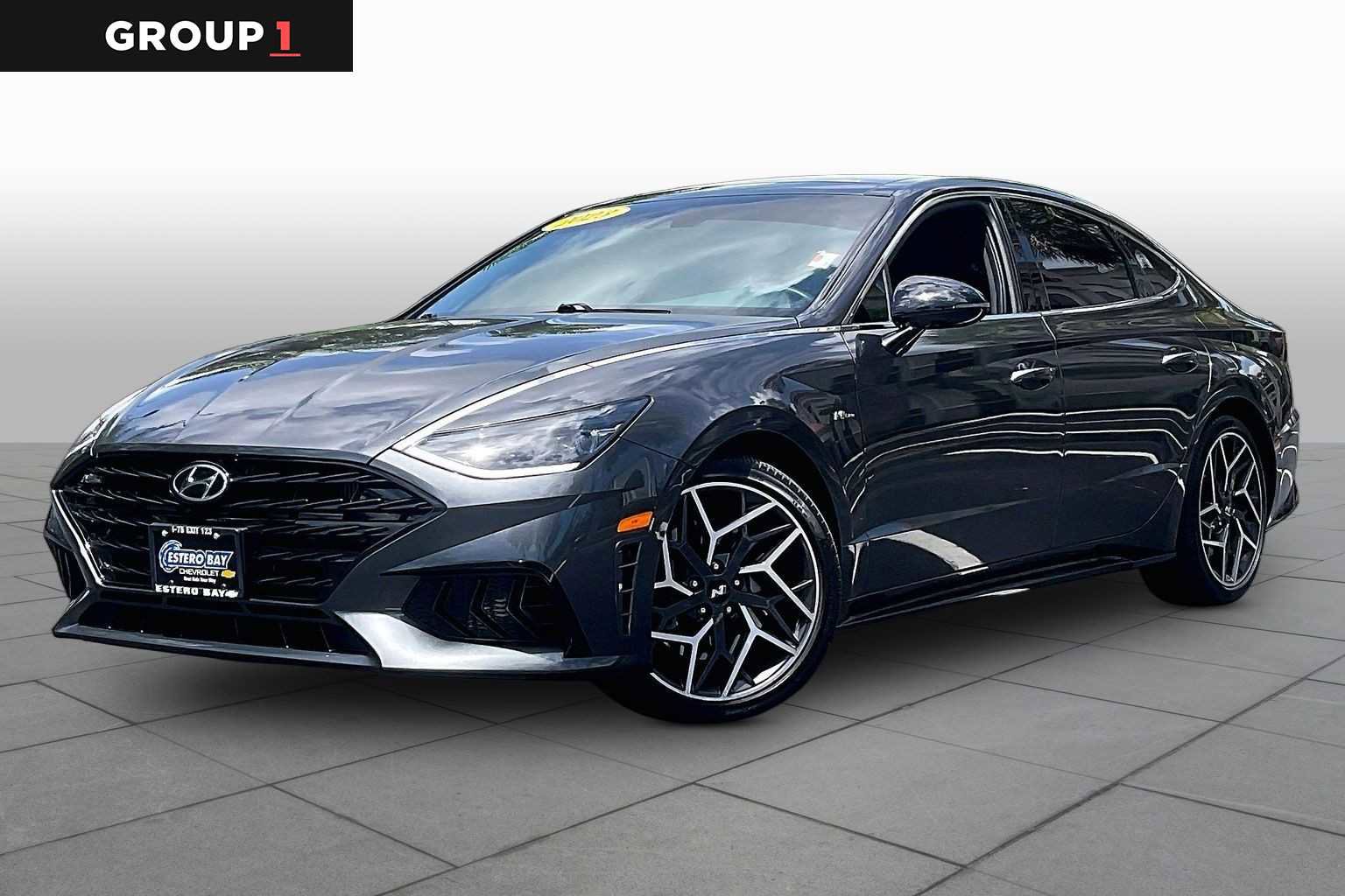 Used 2023 Hyundai Sonata N Line w/ Preferred Accessory Package FWD image 1