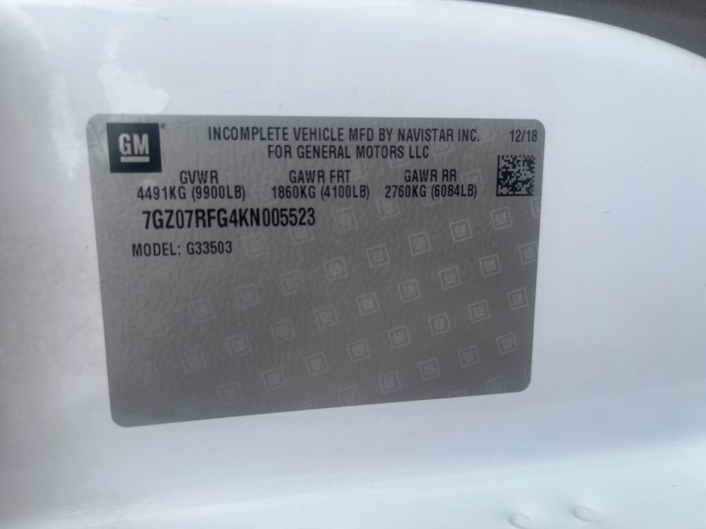 Certified 2019 GMC Savana 3500 w/ Power Convenience Package RWD image 22
