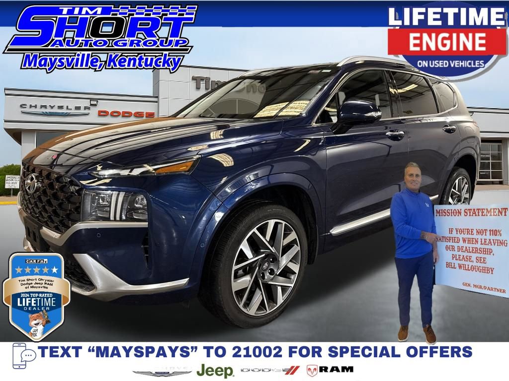 Used 2022 Hyundai Santa Fe Calligraphy w/ Cargo Package