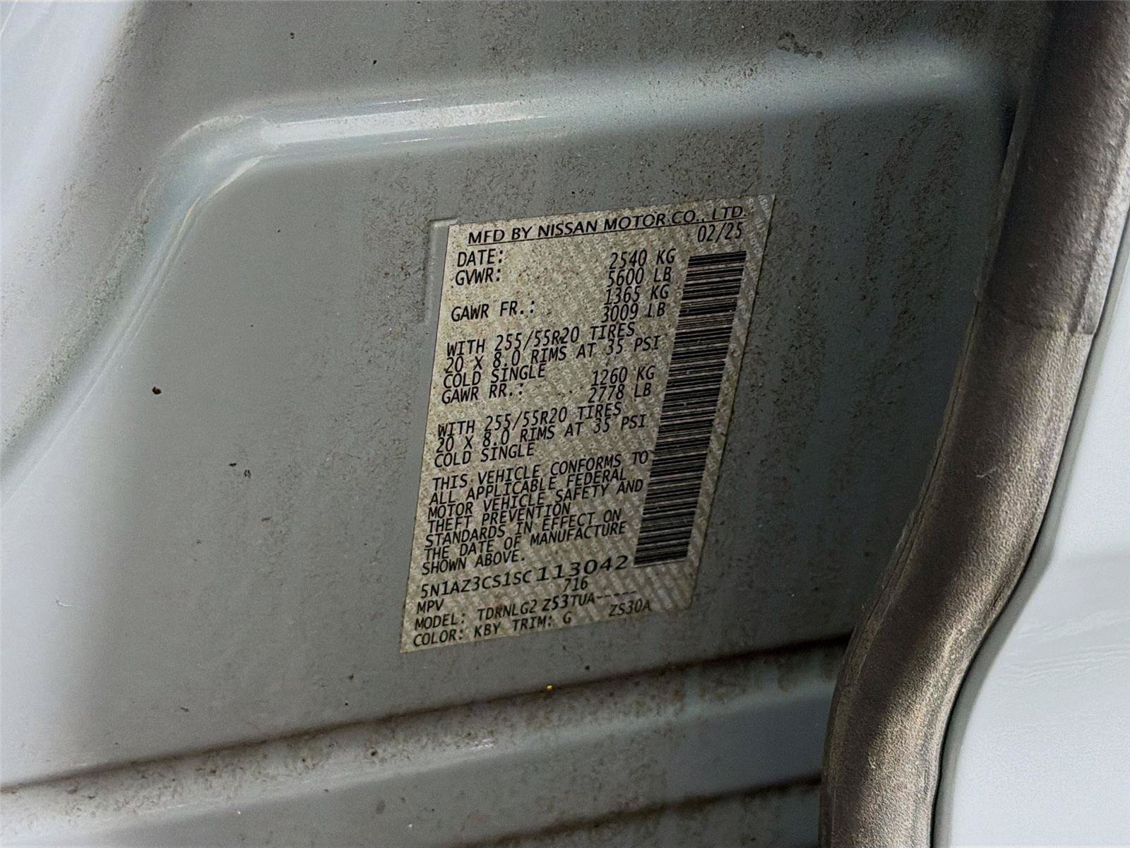 Used 2025 Nissan Murano SL AWD/4WD image 38