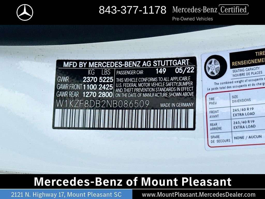 Certified 2022 Mercedes-Benz E 350 Sedan image 31