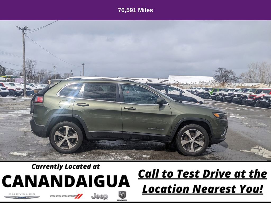 Used 2021 Jeep Cherokee Limited w/ Elite Package image 2