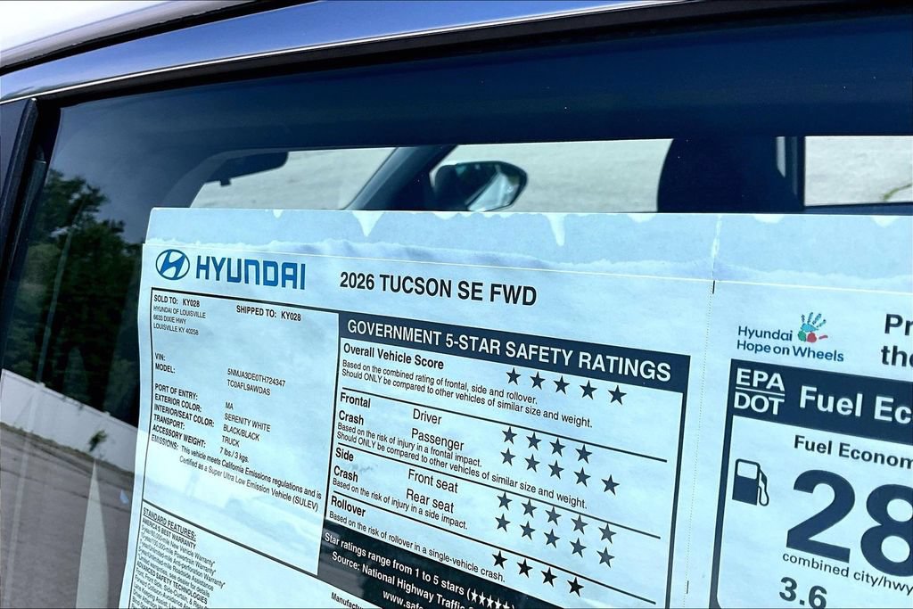 New 2026 Hyundai Tucson SE AWD/4WD image 14