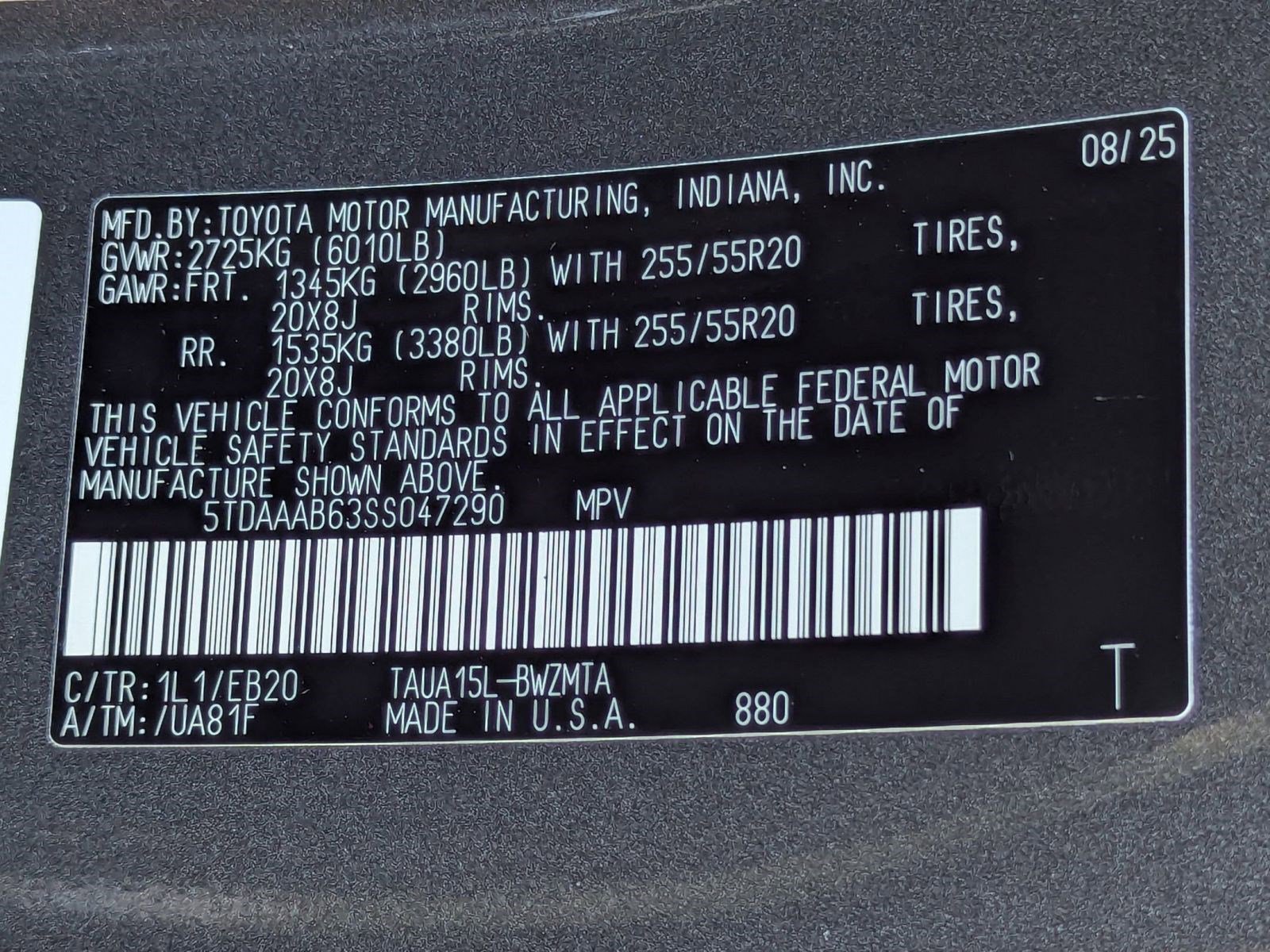 New 2025 Lexus TX 350 AWD image 18