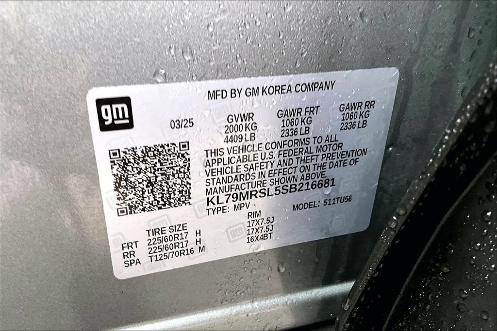 Used 2025 Chevrolet TrailBlazer LT AWD/4WD image 14