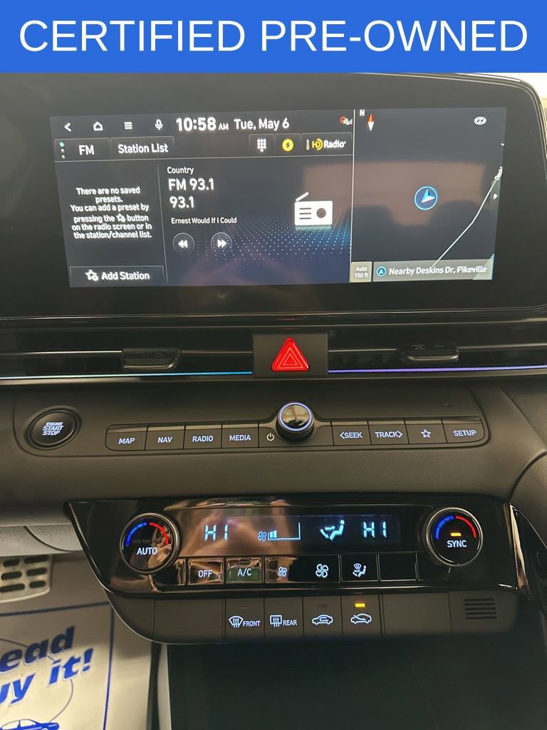 Certified 2025 Hyundai Elantra SEL FWD image 12