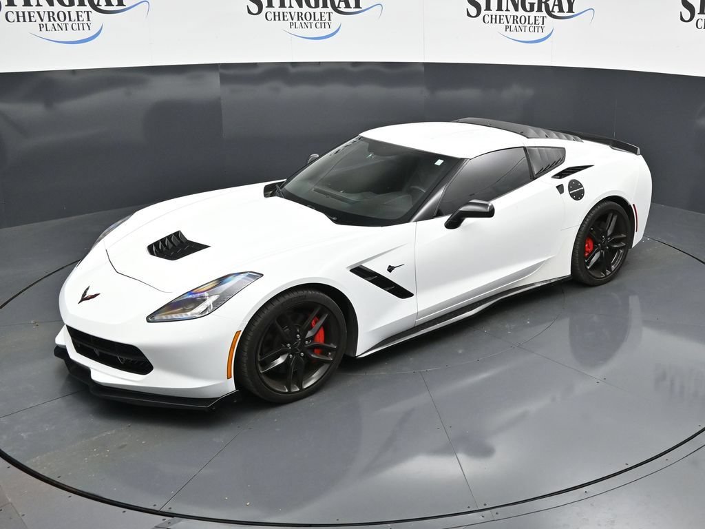 Used 2019 Chevrolet Corvette Stingray Coupe w/ Carbon Flash Badge Package RWD image 20