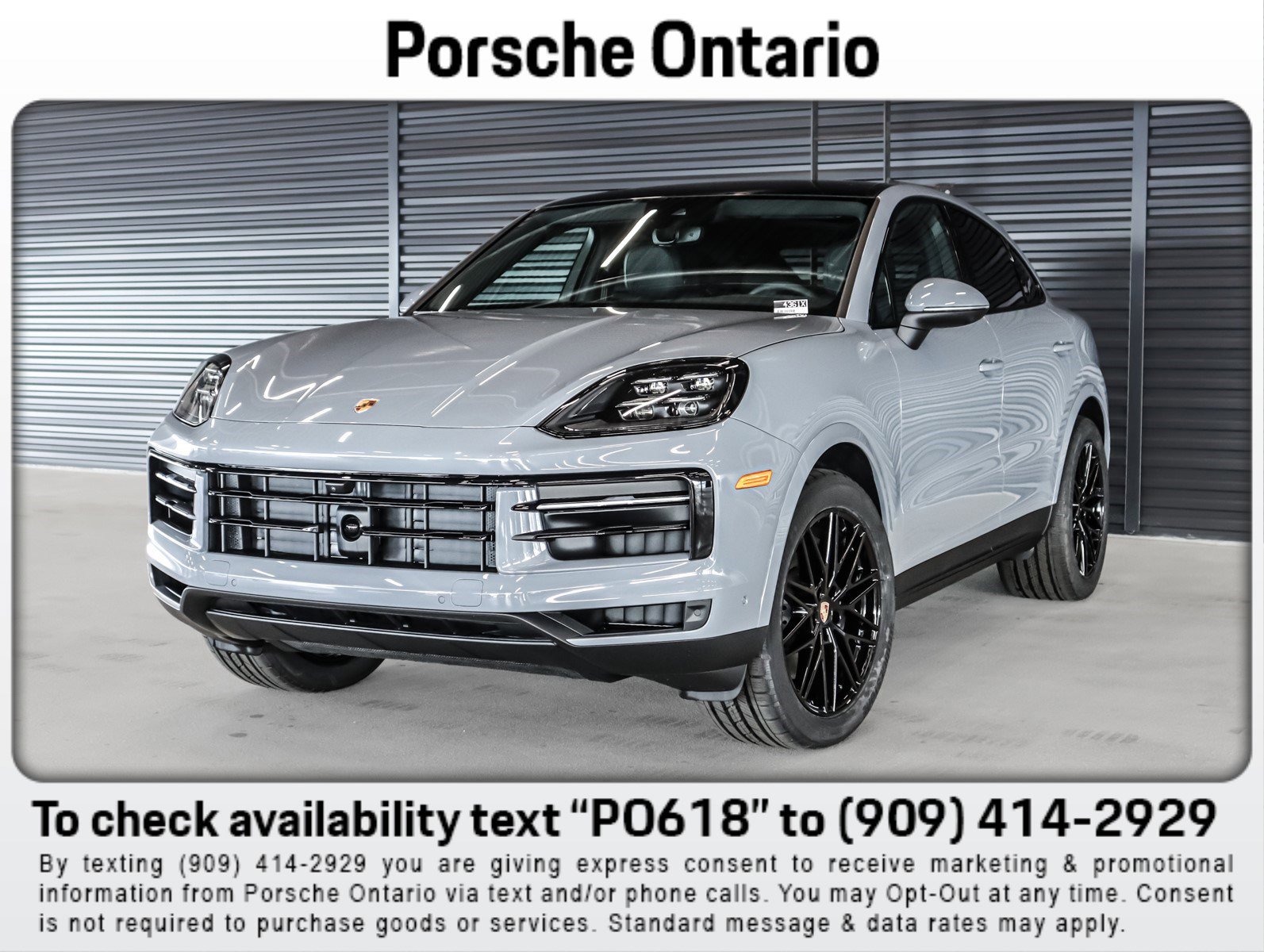 New 2026 Porsche Cayenne Coupe image 1