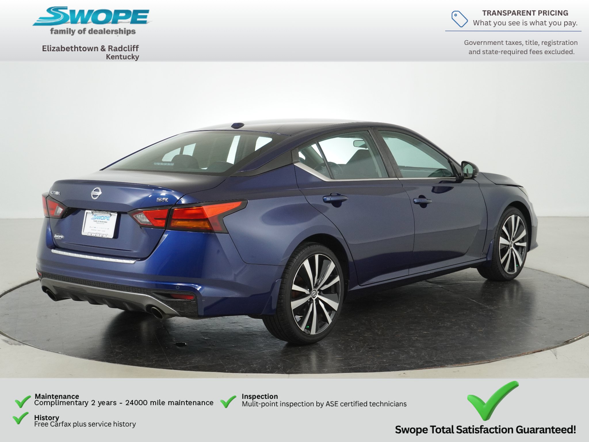 Used 2021 Nissan Altima 2.5 SR w/ SR Premium Package FWD image 4
