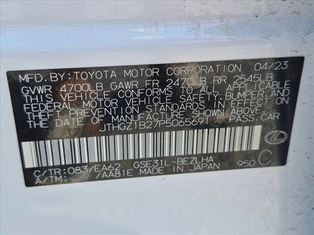 Used 2023 Lexus IS 350 F Sport w/ Navigation Package RWD image 24