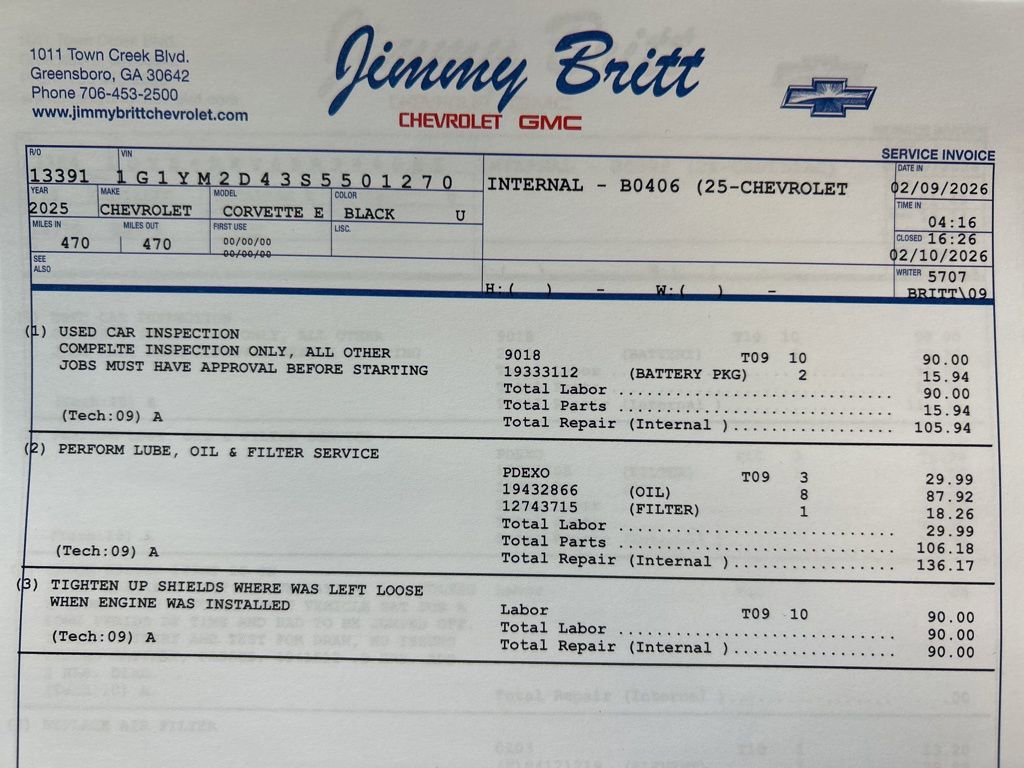 Used 2025 Chevrolet Corvette E-Ray image 18