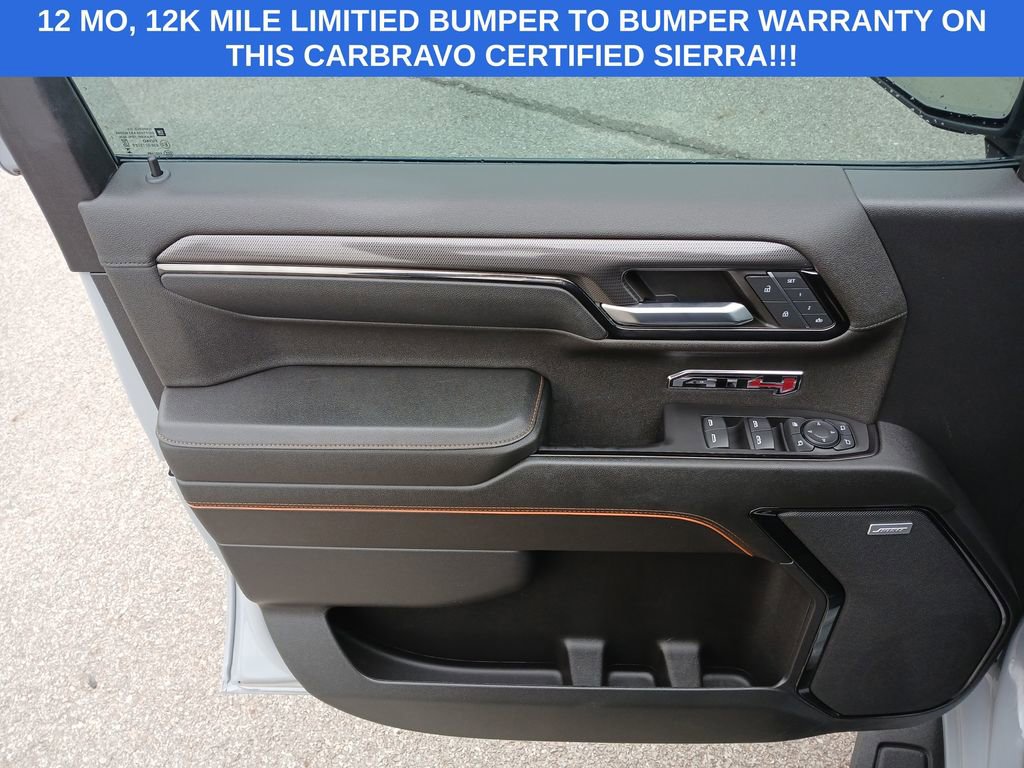 Used 2024 GMC Sierra 1500 AT4 w/ Technology Package image 23