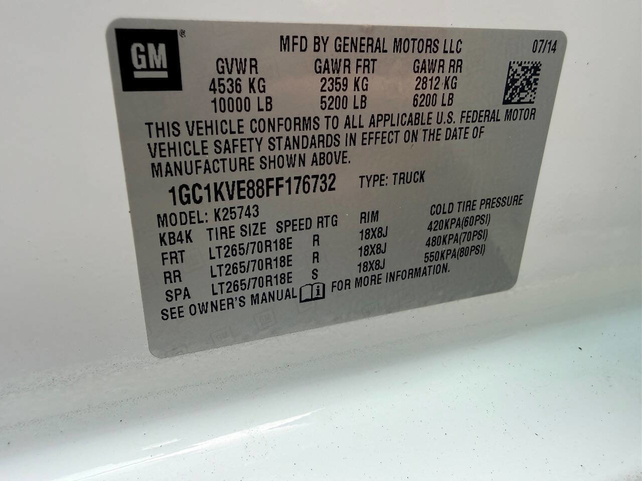 Used 2015 Chevrolet Silverado 2500 LT w/ LT Convenience Package image 42