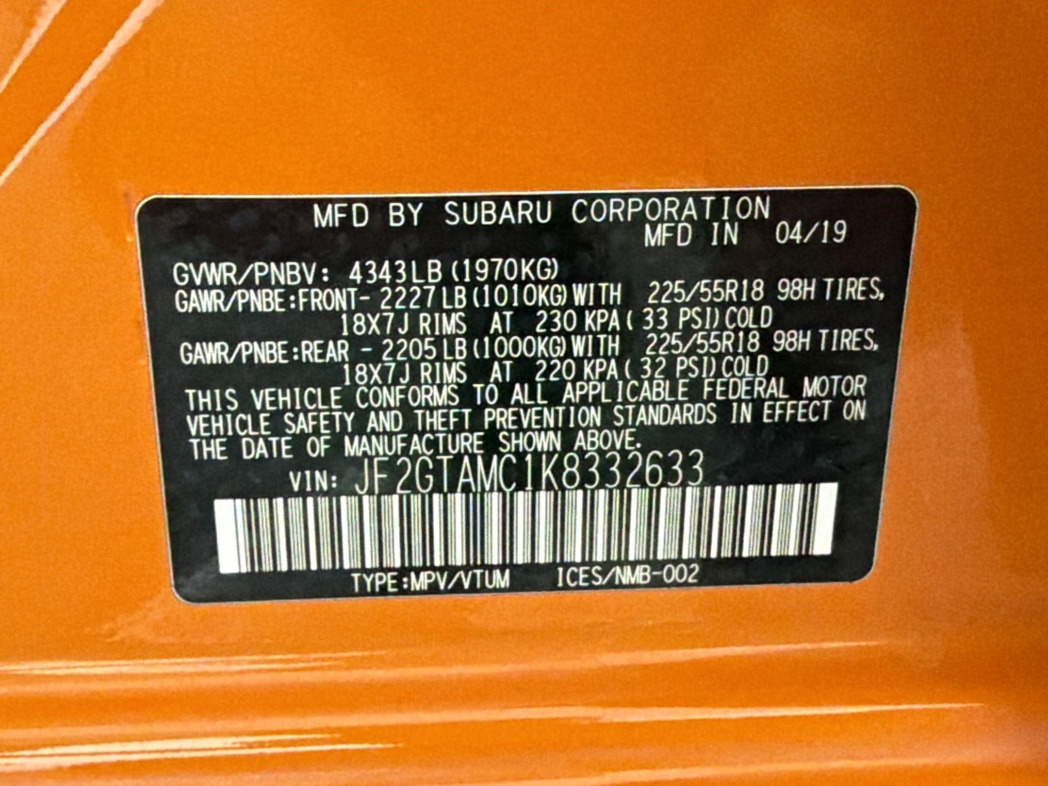 Used 2019 Subaru Crosstrek 2.0i Limited w/ Popular Package #4 AWD/4WD image 21