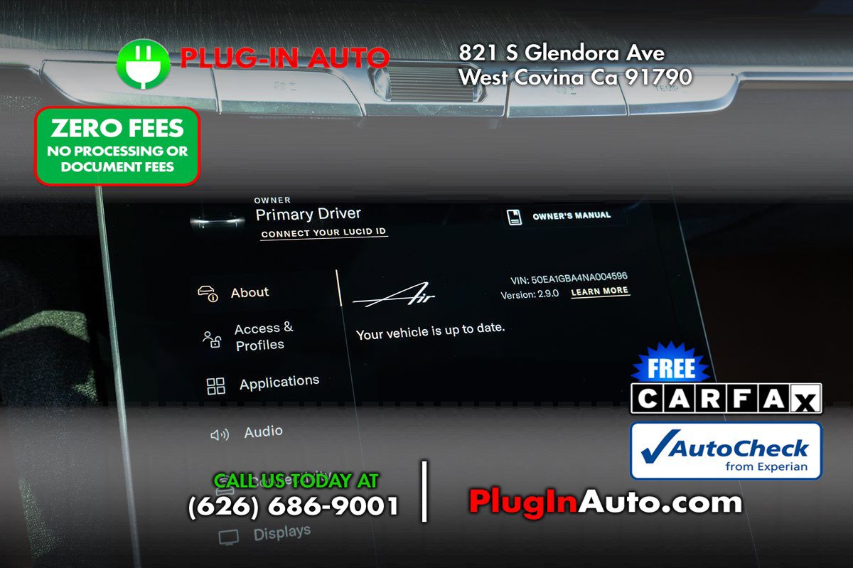 Used 2022 Lucid Air Grand Touring AWD/4WD image 34