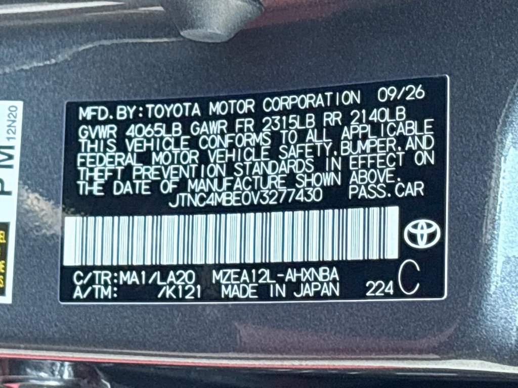 New 2027 Toyota Corolla XSE FWD image 31