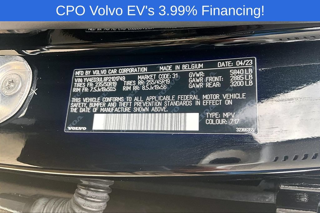 Used 2023 Volvo XC40 Recharge Plus AWD/4WD image 47