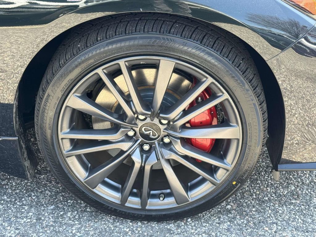 Used 2023 INFINITI Q50 Red Sport 400 w/ Black Opal Edition image 7